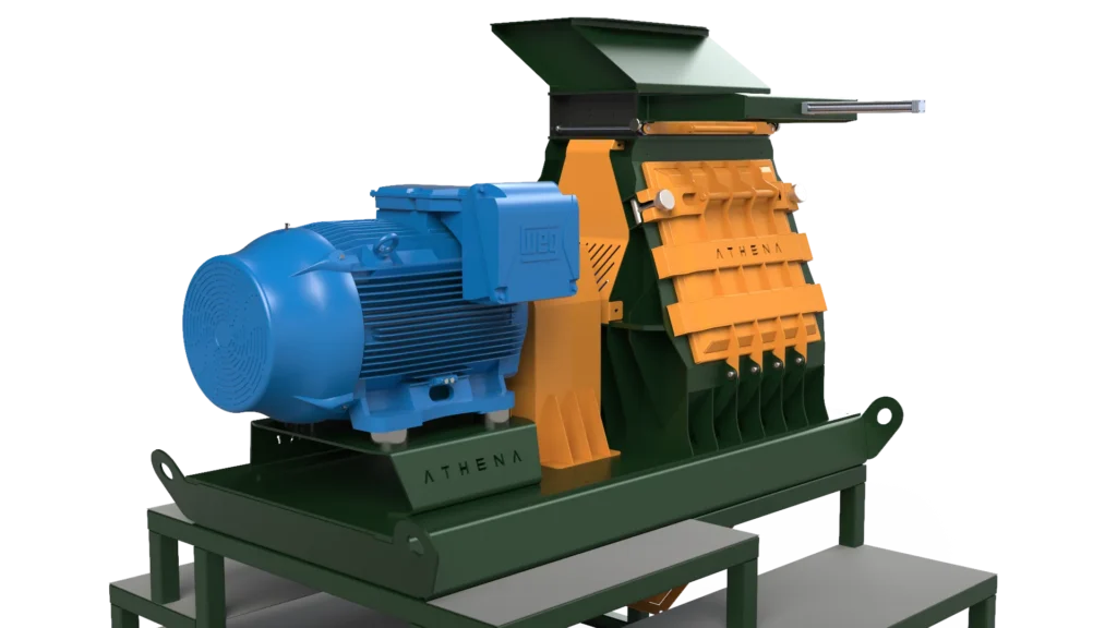 Moinho Athena Stein Linha A — render R04, vista três quartos alternativa