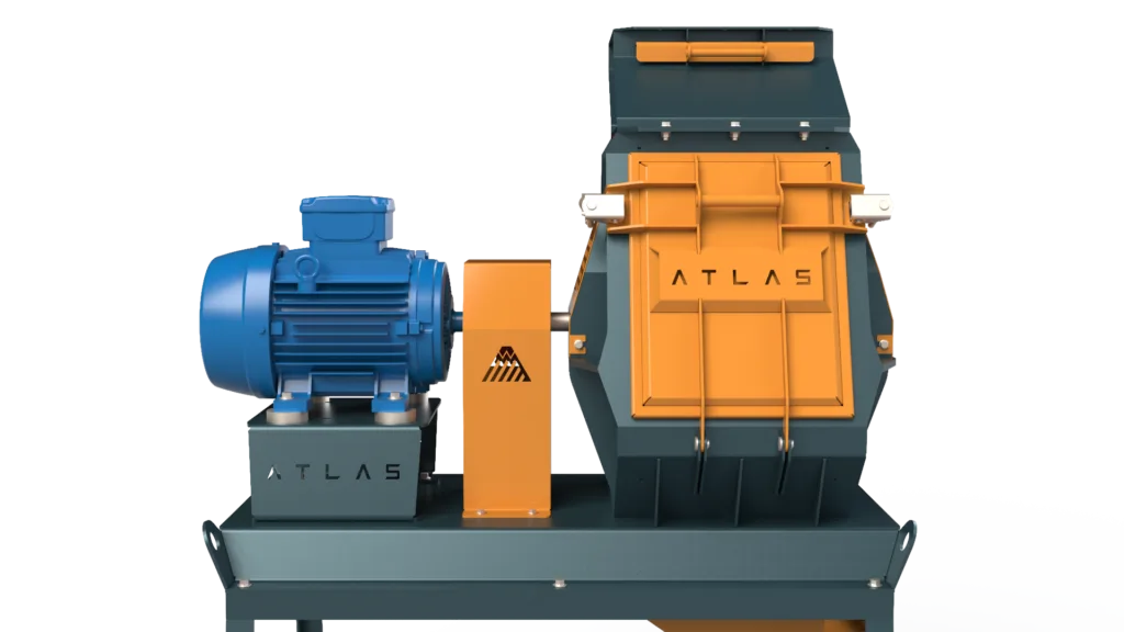 Moinho Atlas Stein Linha A — render R03, detalhe
